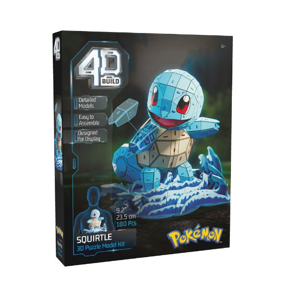 Squirtle - 4D Build Pokemon