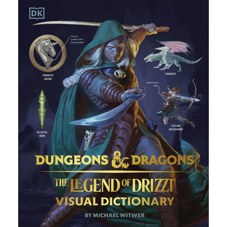 D&D Legend of Drizzt Visual Dictionary