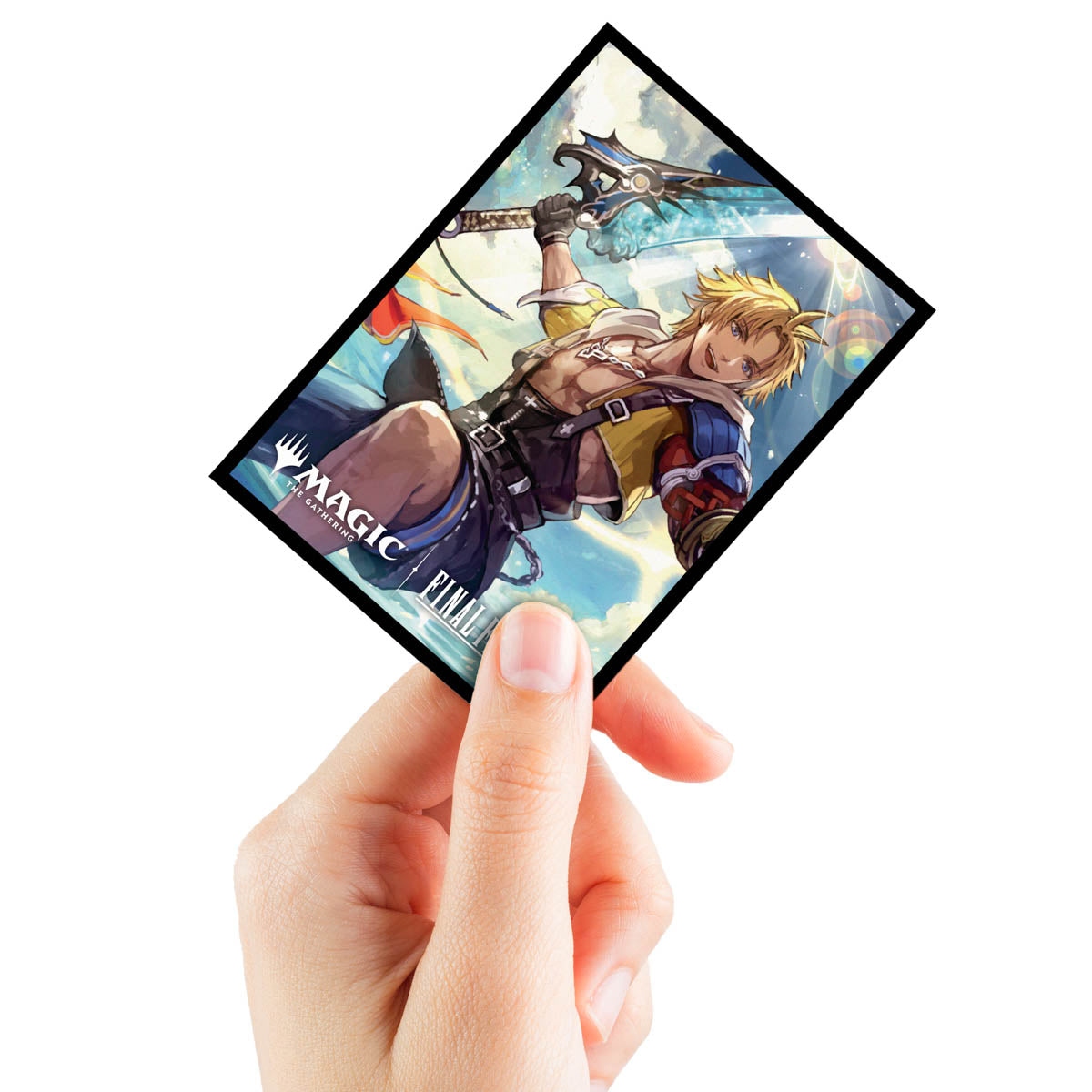 Tidus Final Fantasy - 100 Matte Sleeves - Magic The Gathering