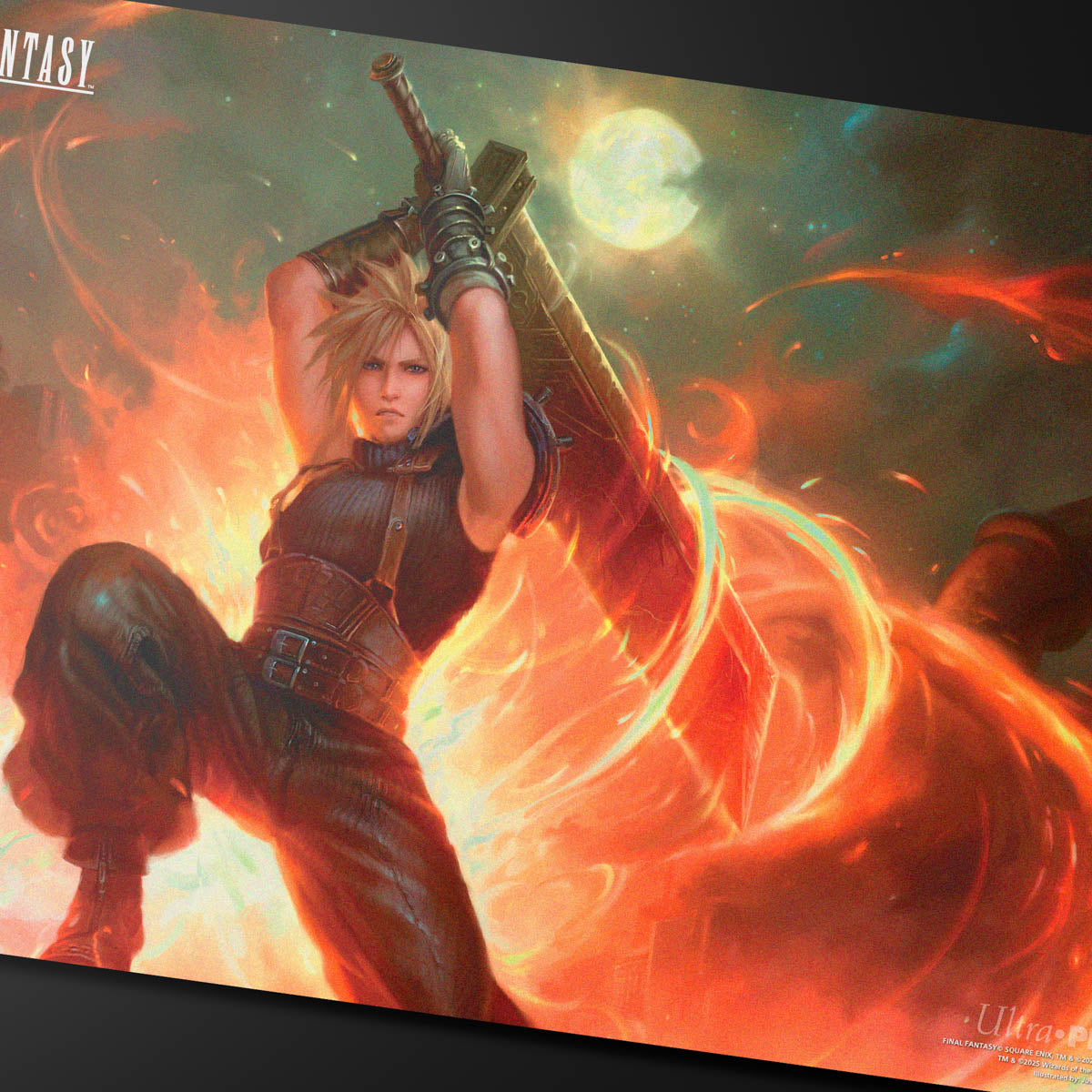 Cloud (FFVII) - MTG Final Fantasy - Ultra Pro Playmat