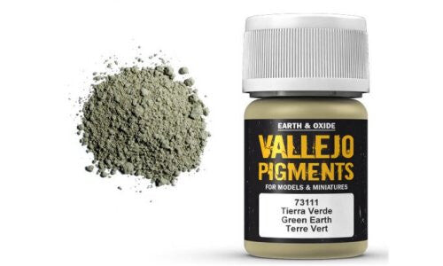 Green Earth 30ml - vallejo Pigments