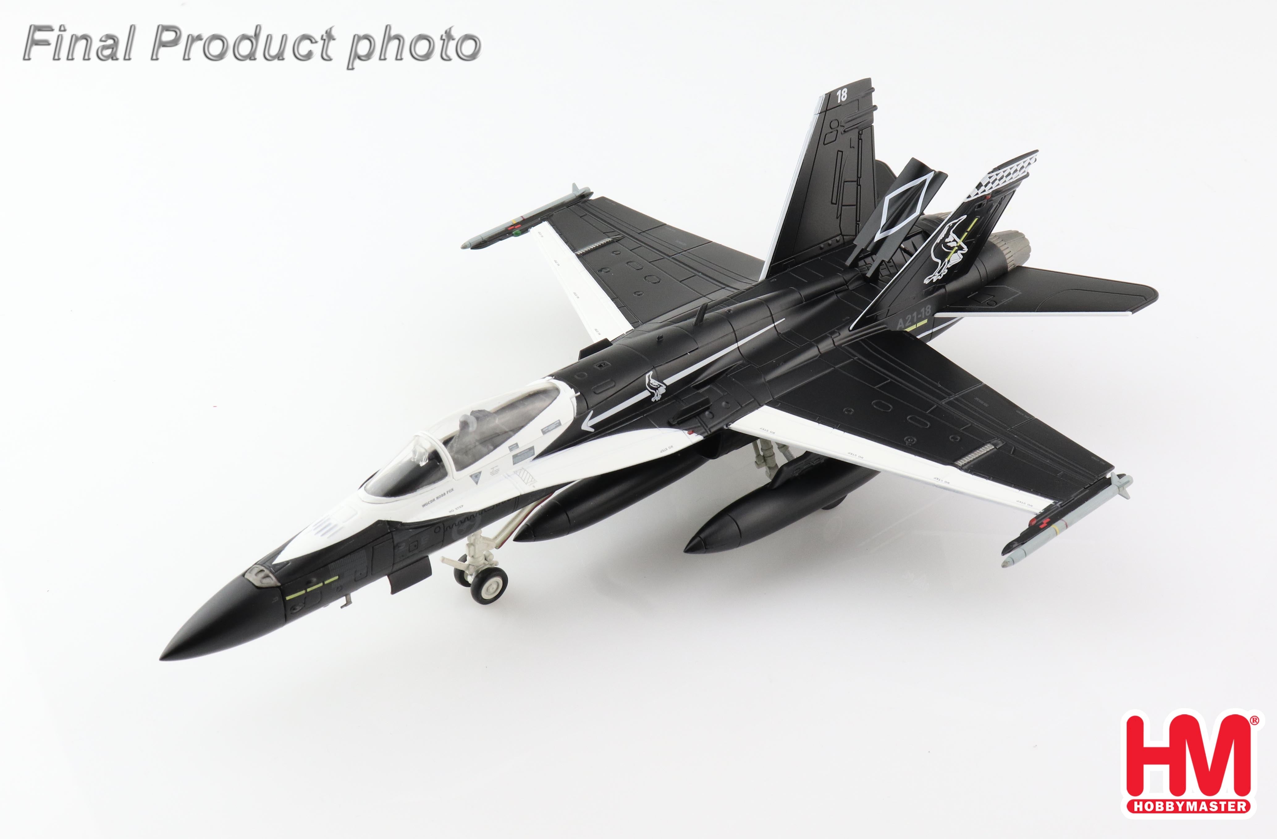 1/72 RAAF F/A-18A Hornet No.75 Sqn Commem. Design (Magpie) A21-18 Tindal 2021