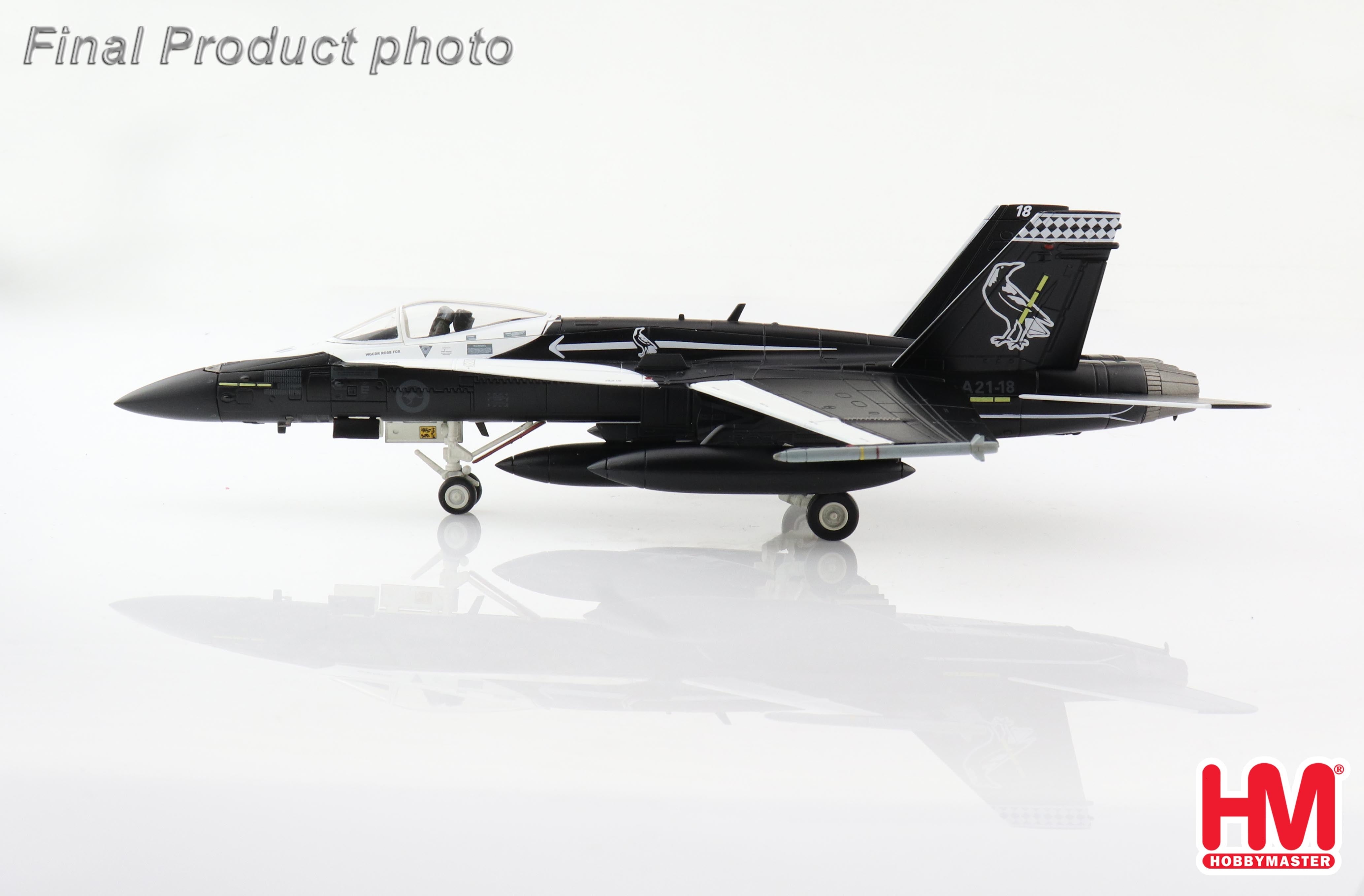 1/72 RAAF F/A-18A Hornet No.75 Sqn Commem. Design (Magpie) A21-18 Tindal 2021