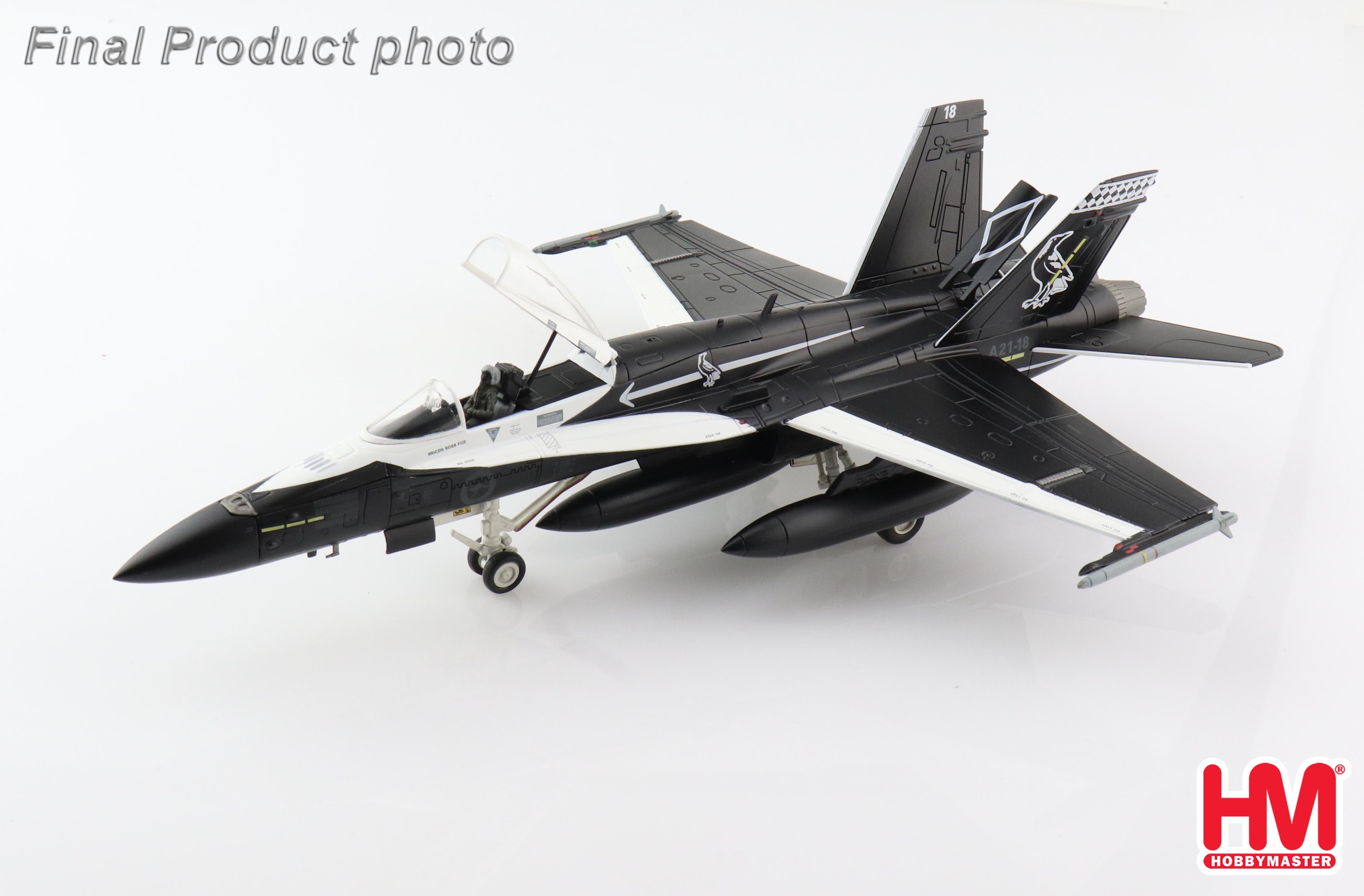 1/72 RAAF F/A-18A Hornet No.75 Sqn Commem. Design (Magpie) A21-18 Tindal 2021