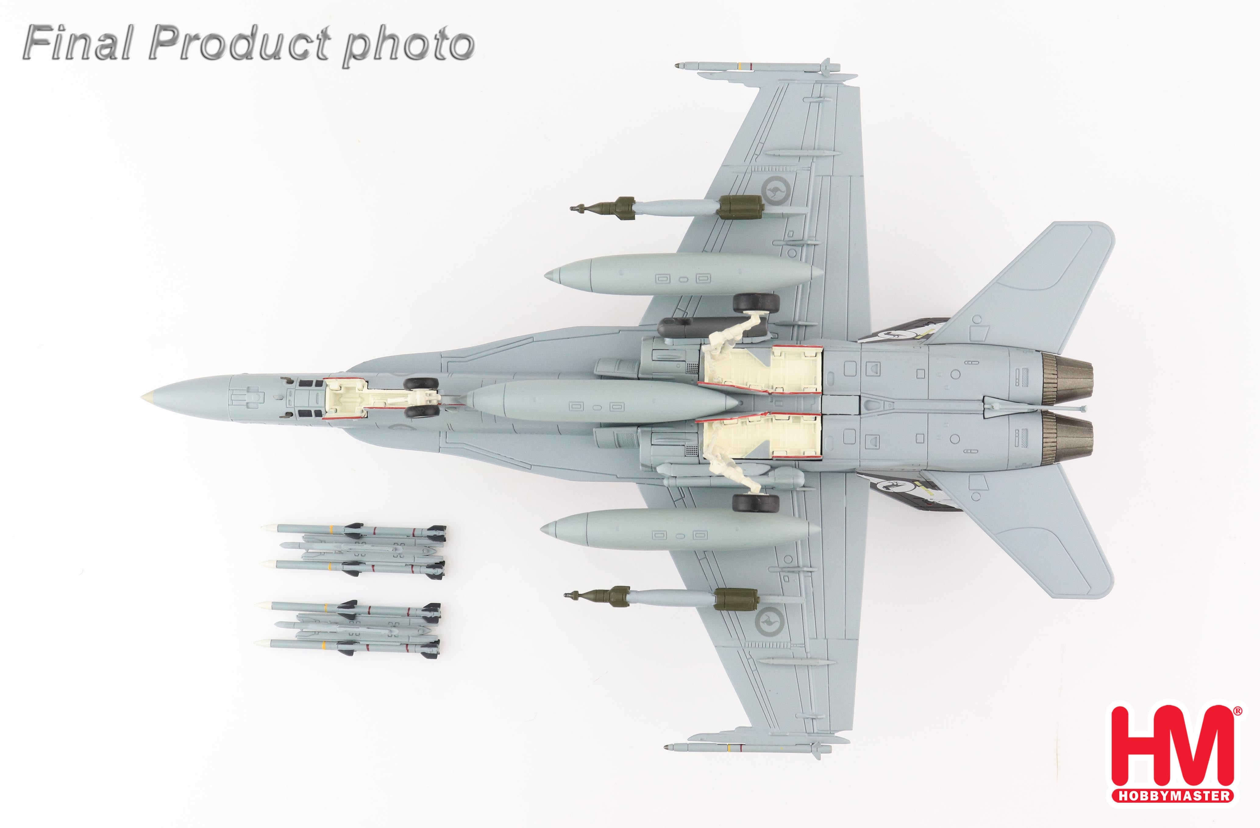 1/72 RAAF F/A-18B Hornet No.75 Sqn Final Flight A21-117 Tindal 2021