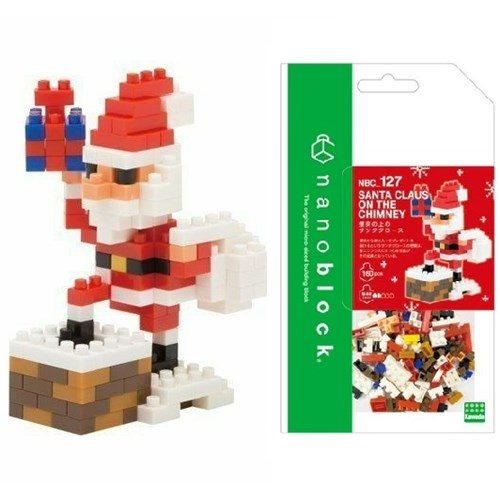 Santa on the Chimney - NanoBlock