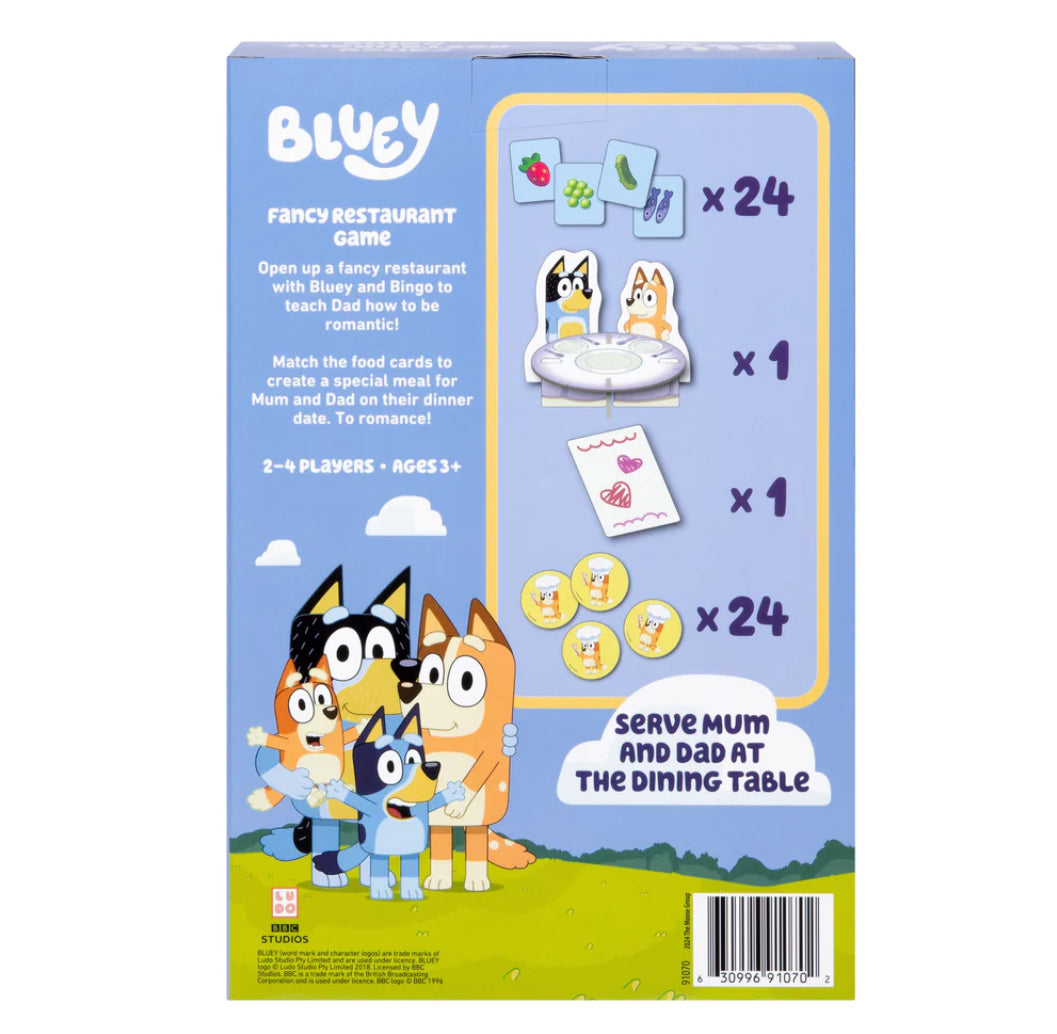 Bluey Fancy Restaurant Game