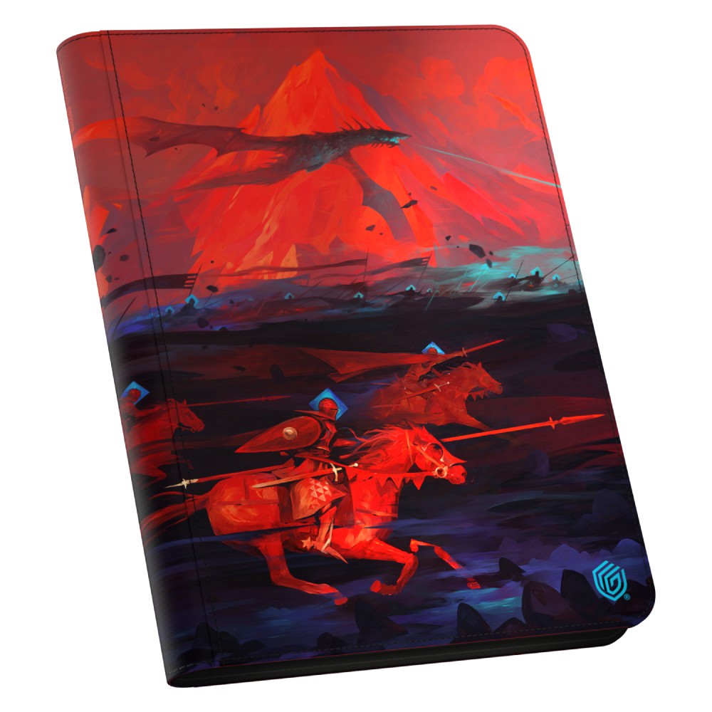 Crowned with Fire - Xenoskin Zipfolio 360 - Diminik Mayer - Ultimate Guard