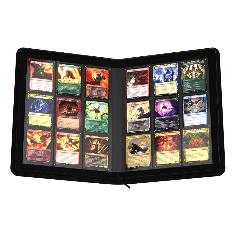 Crowned with Fire - Xenoskin Zipfolio 360 - Diminik Mayer - Ultimate Guard