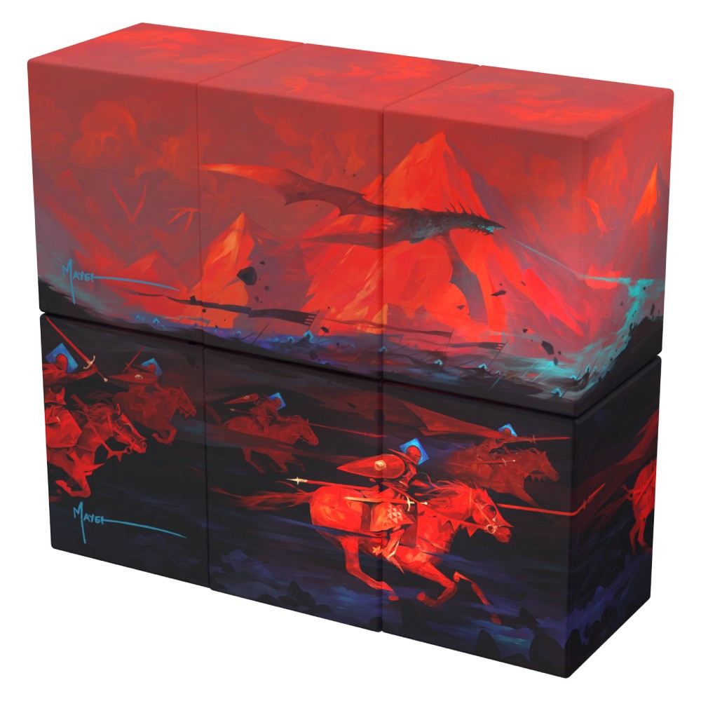 Crowned with Fire - Exclusive Duo 100+ Cards Deck Boxes