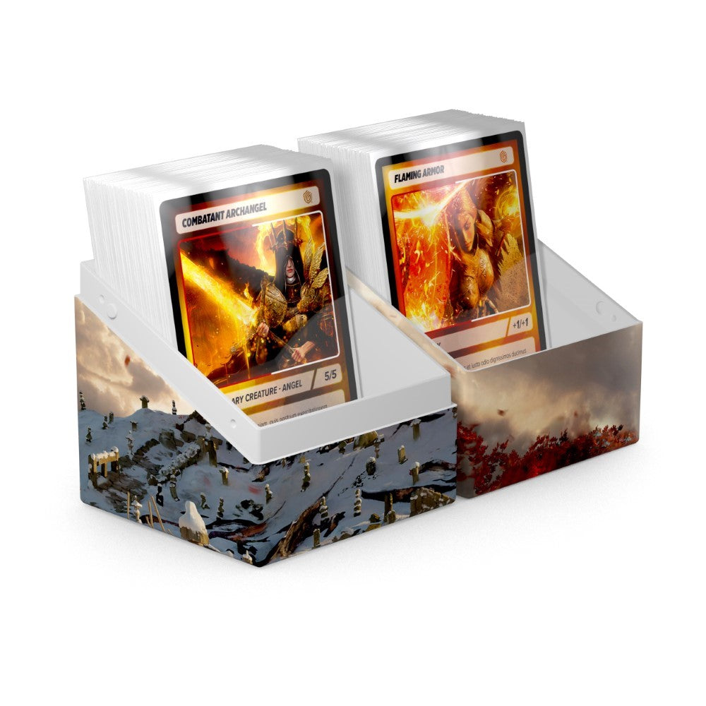 Artists Edition (In Icy Bloom: Mario Renaud) Deck Box -100+ Standard Size - Ultimate Guard Boulder Deck Case