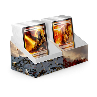 Artists Edition (In Icy Bloom: Mario Renaud) Deck Box -100+ Standard Size - Ultimate Guard Boulder Deck Case
