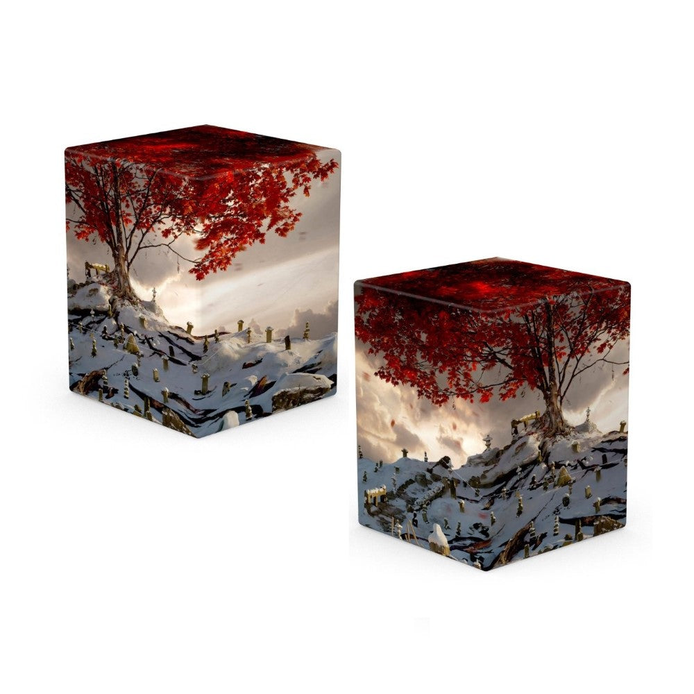 Artists Edition (In Icy Bloom: Mario Renaud) Deck Box -100+ Standard Size - Ultimate Guard Boulder Deck Case
