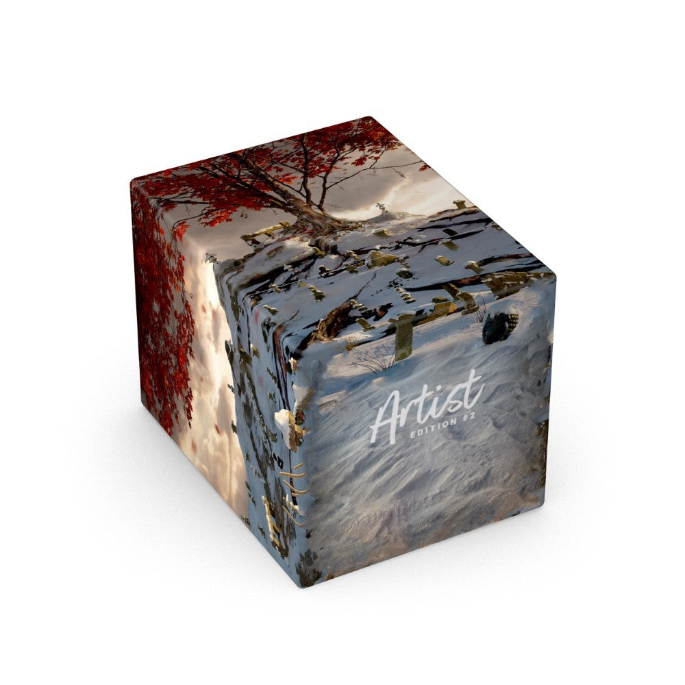Artists Edition (In Icy Bloom: Mario Renaud) Deck Box -100+ Standard Size - Ultimate Guard Boulder Deck Case