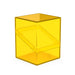 Clear: Amber Deck Box - 100+ Standard Size - Ultimate Guard Boulder Deck Case