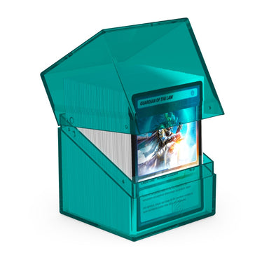 Clear: Malachite  Deck Box - 100+ Standard Size - Ultimate Guard Boulder Deck Case