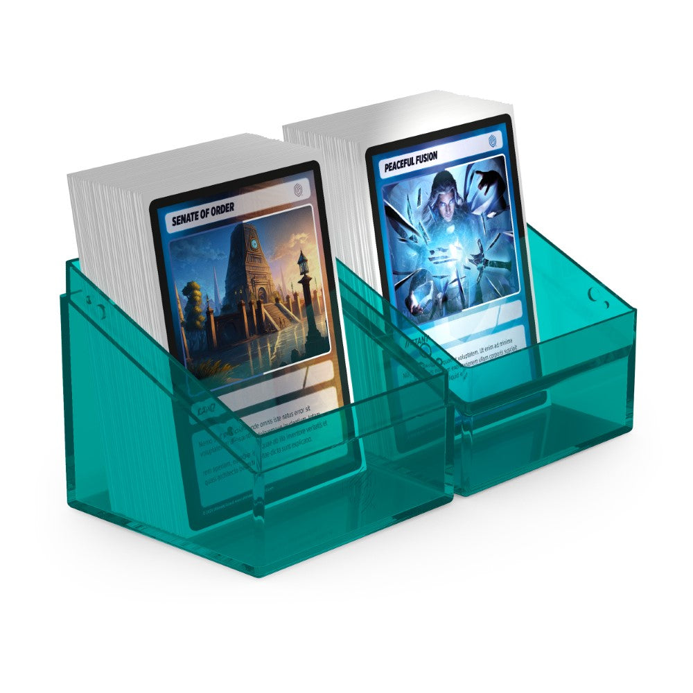 Clear: Malachite  Deck Box - 100+ Standard Size - Ultimate Guard Boulder Deck Case