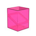Clear: Rhodonite Deck Box - 100+ Standard Size - Ultimate Guard Boulder Deck Case