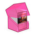 Clear: Rhodonite Deck Box - 100+ Standard Size - Ultimate Guard Boulder Deck Case