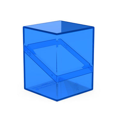 Clear: Sapphire Deck Box - 100+ Standard Size - Ultimate Guard Boulder Deck Case