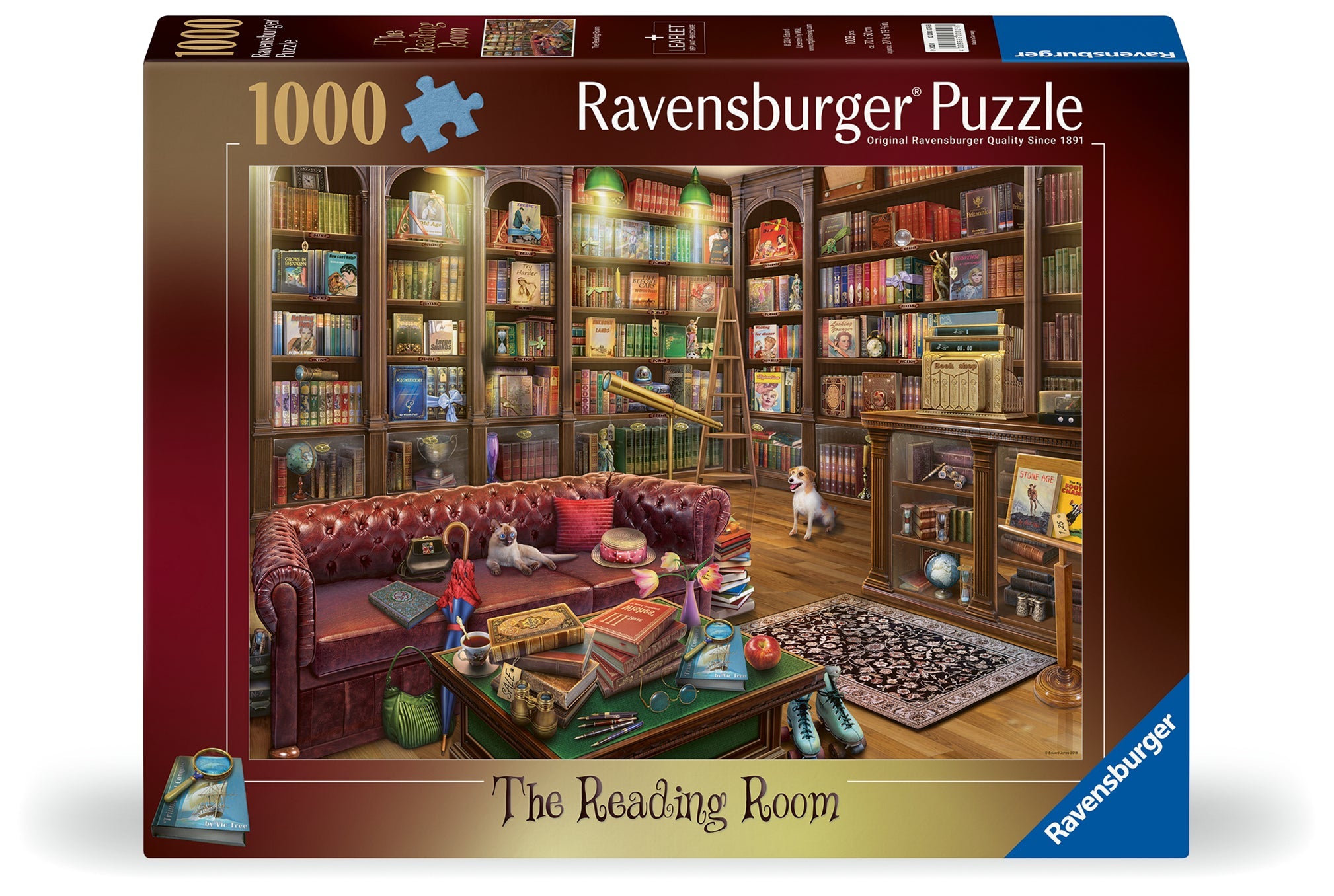 The Reading Room - 1000pc Ravensburger