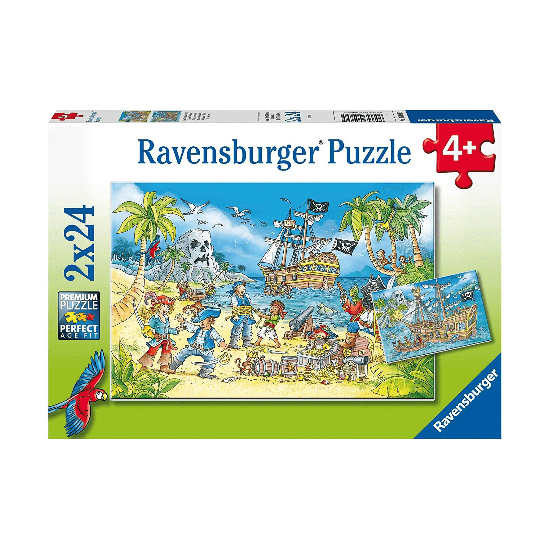 Adventure Island Puzzle 2x24pc