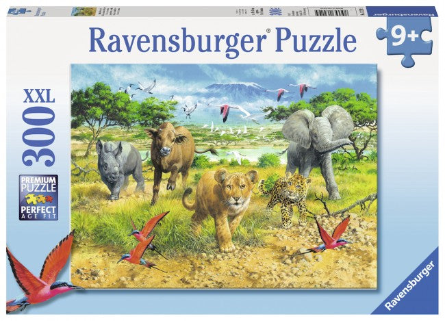 African Animal Babies Puzzle 300Pc