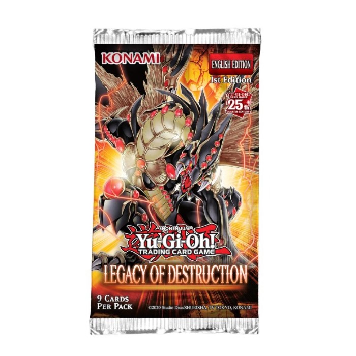 Legacy of Destruction Booster Pack - YuGiOh