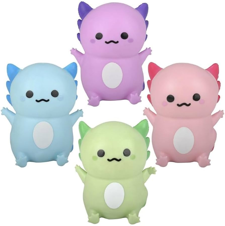 Stretch Axolotl - Pullie Pal