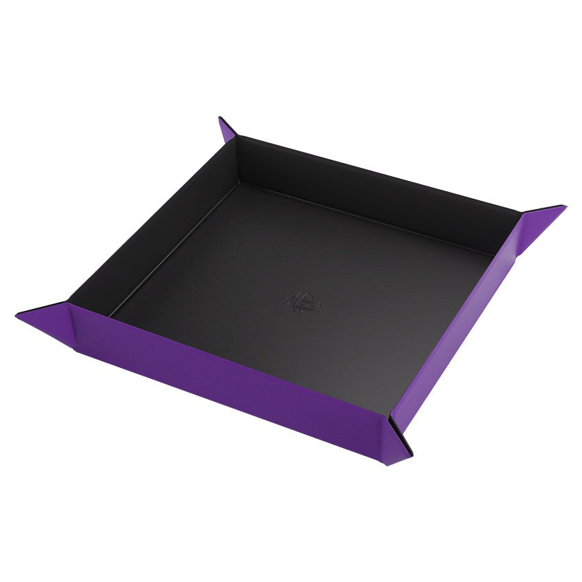 Black/Purple - Square Gamegenic Magnetic Dice Tray