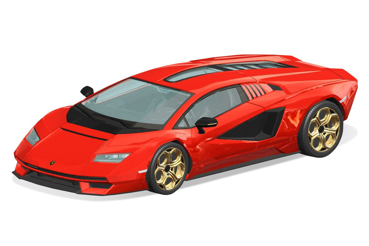 1/32 SNAP Lamborghini  (Red) Countach LPI 800-4