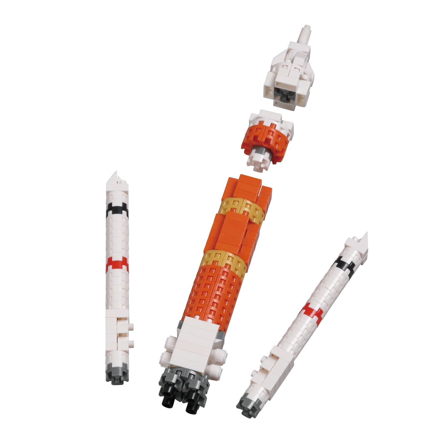 Rocket and Launch Pad - Nanoblock