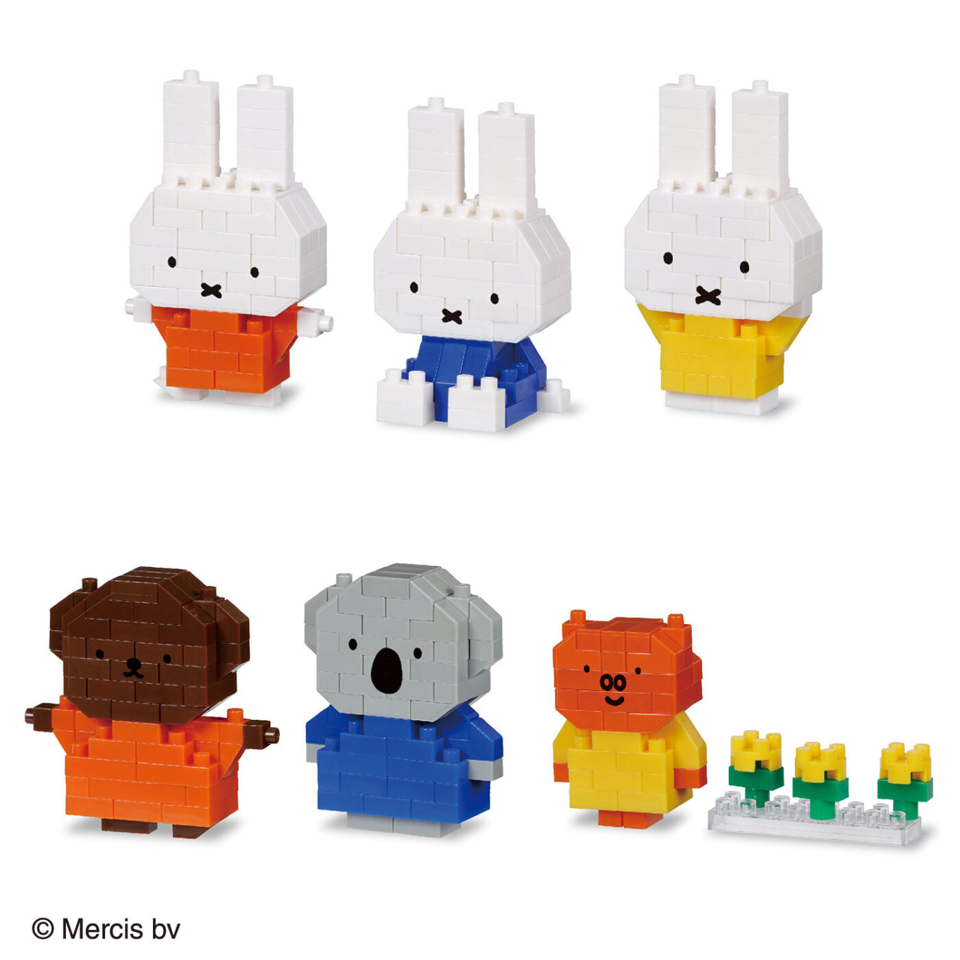 Miffy Vol. 3 Mininano (6 designs) - Nanoblock