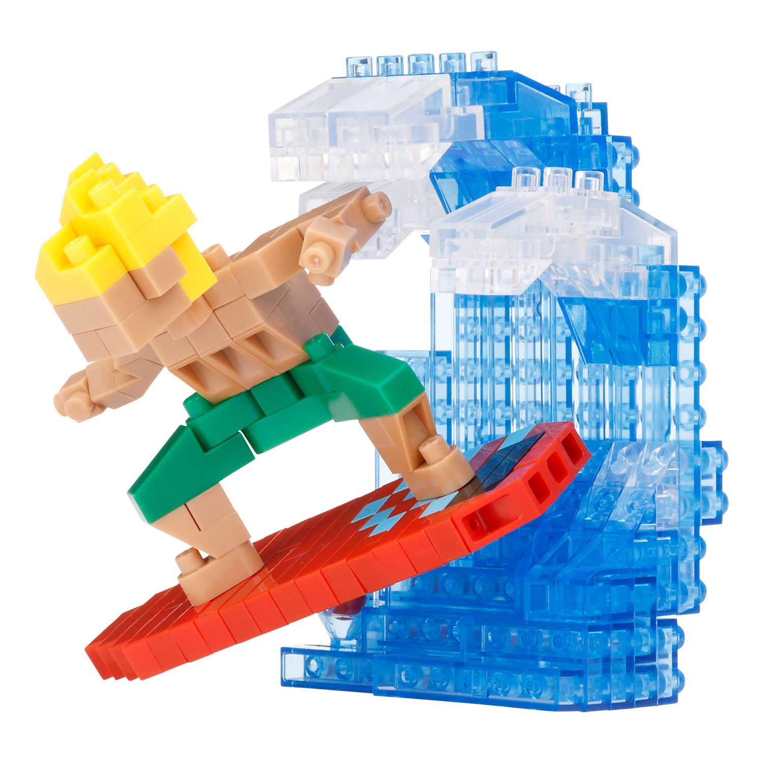 Surfing Nanoblocks
