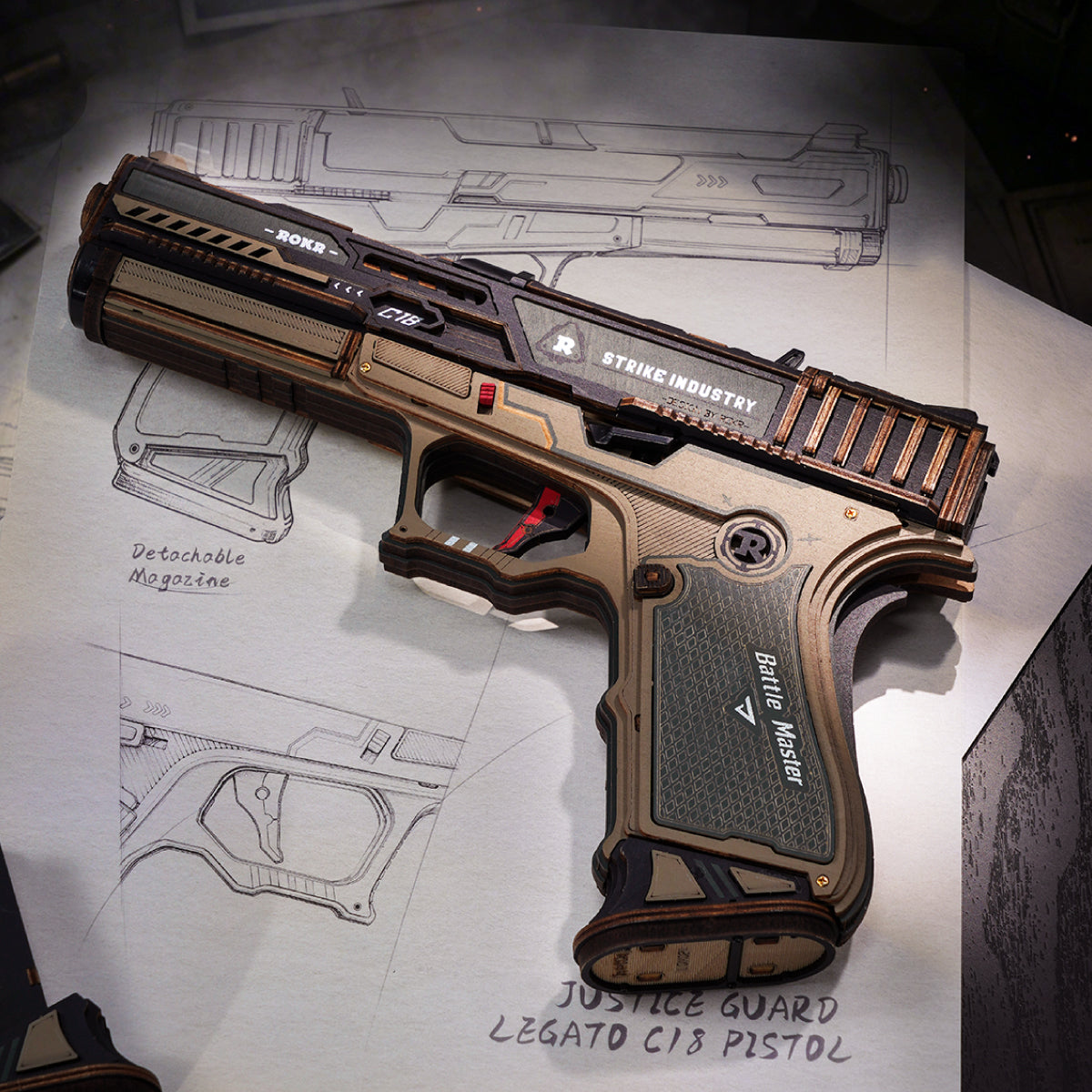 Legato C18 Pistol Rokr Diy