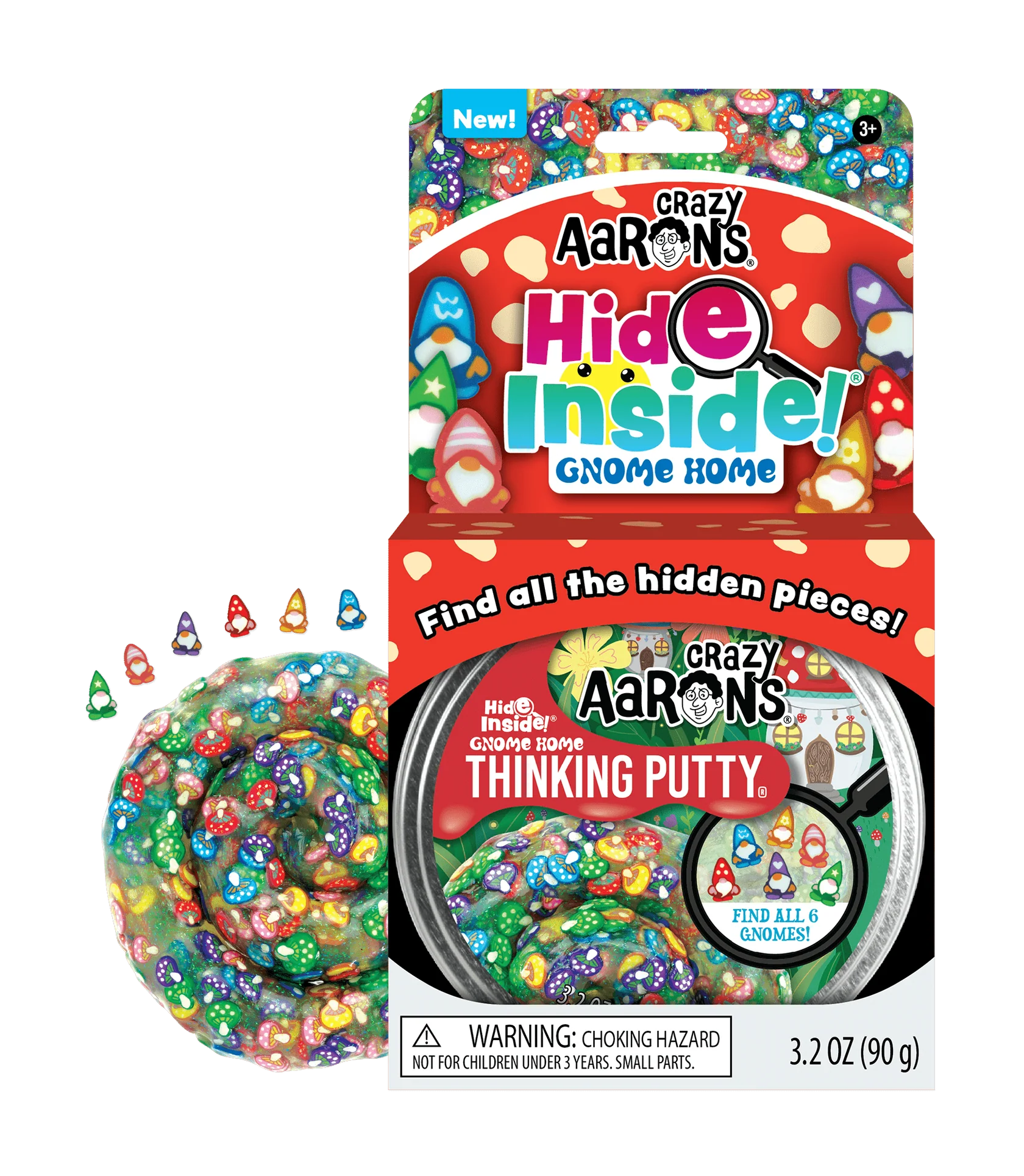 Hide Inside Gnome Home Crazy Aaron Thinking Putty