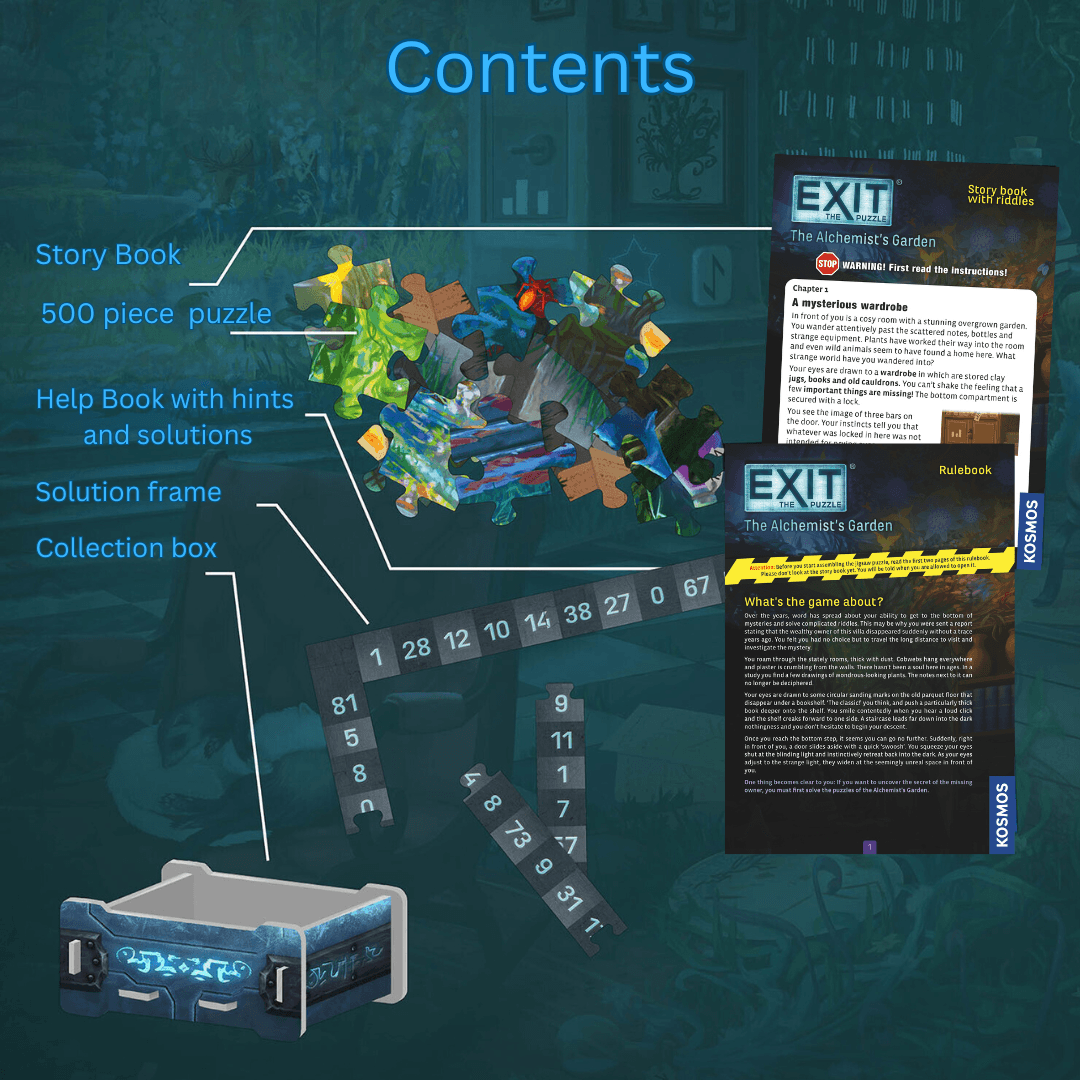 Exit the Game - The Alchemists Garden