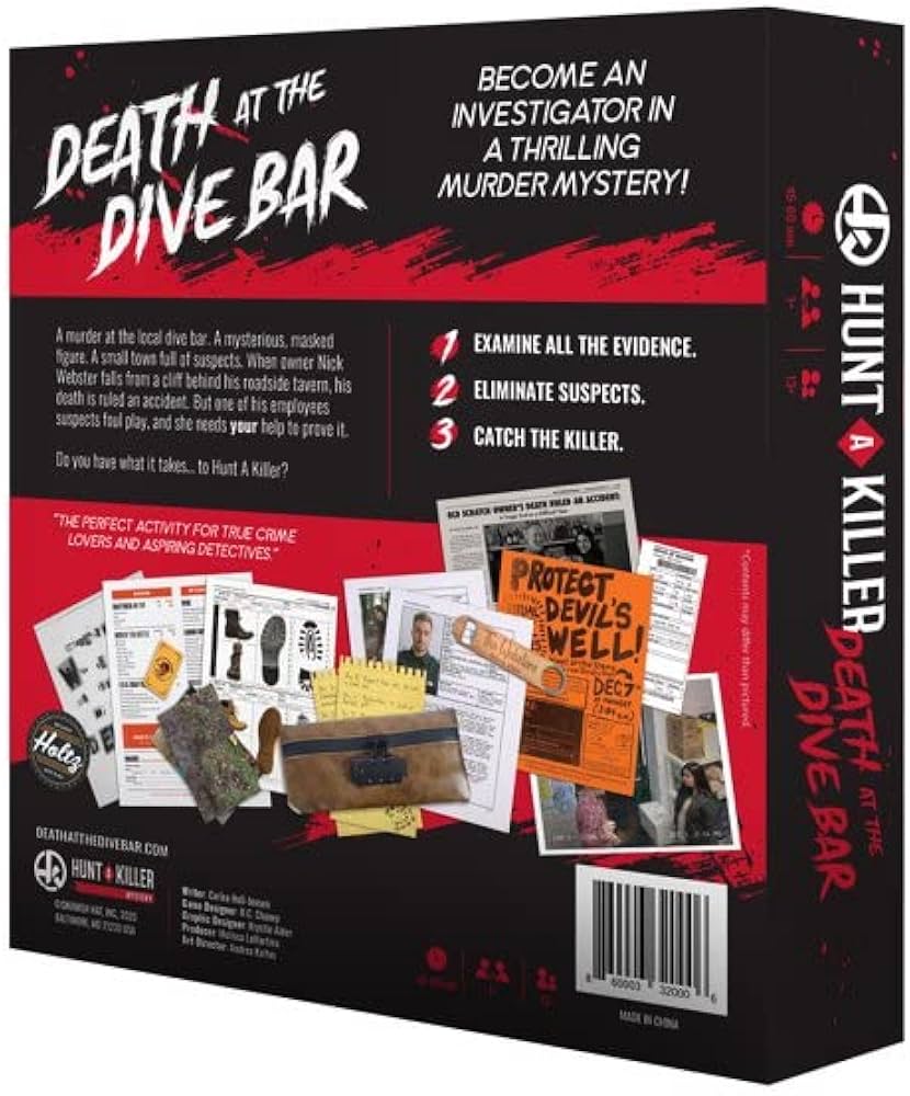 Death at the Dive Bar- Hunt A Killer