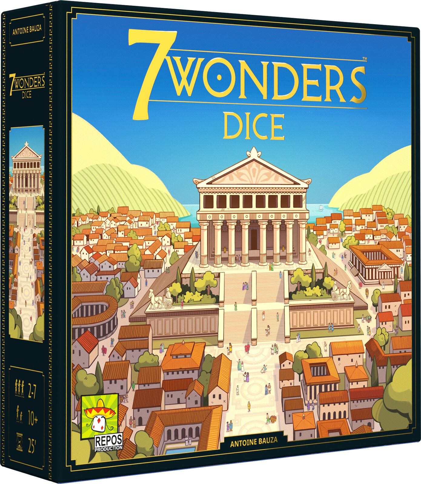 7 wonders Dice