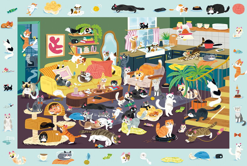 Capering Cats - 150pc - Schmidt