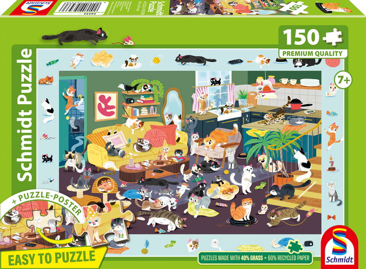 Capering Cats - 150pc - Schmidt