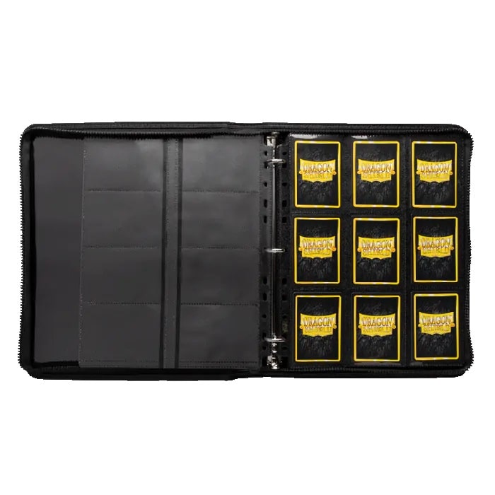 Zipster Binder Iron Grey Dragon Shield