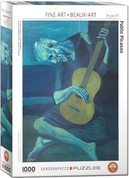 The Old Guitarist 1000pc Pablo Picasso - Eurographics