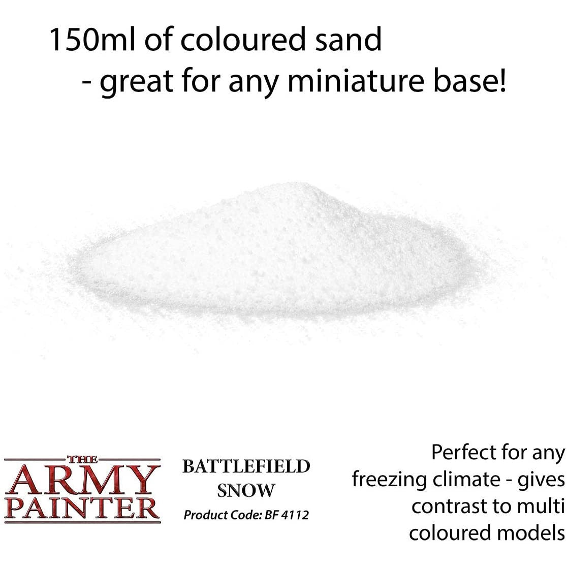 Battlefield Snow - The Army Painter Basing