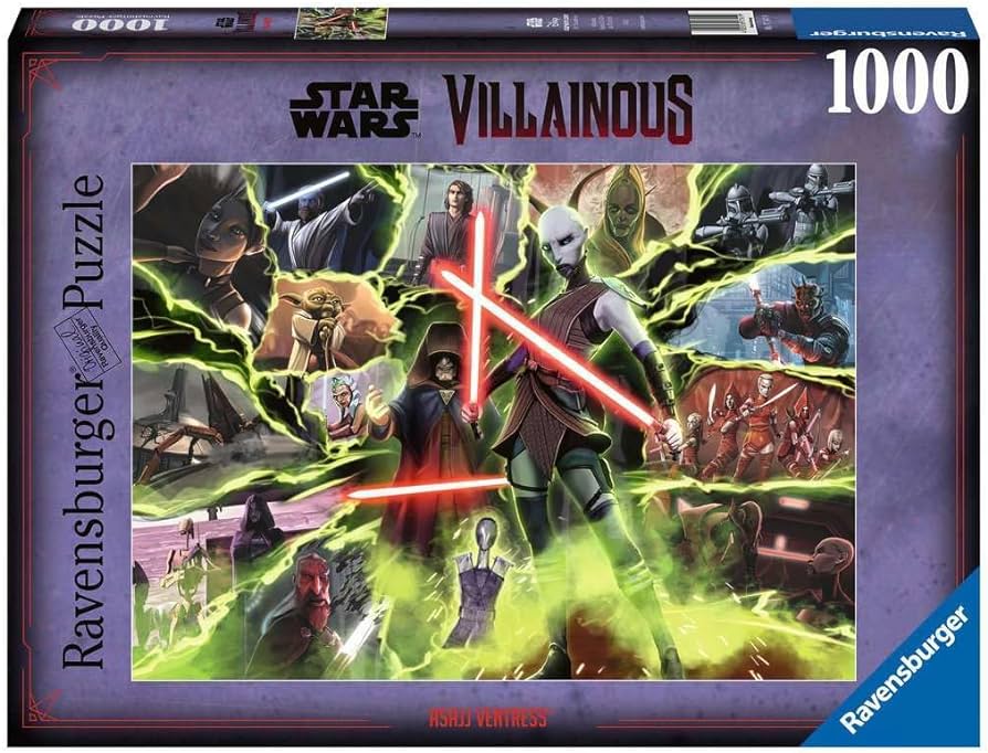 Star Wars Villainous: Asajj Ventr.1000p - Ravensburger