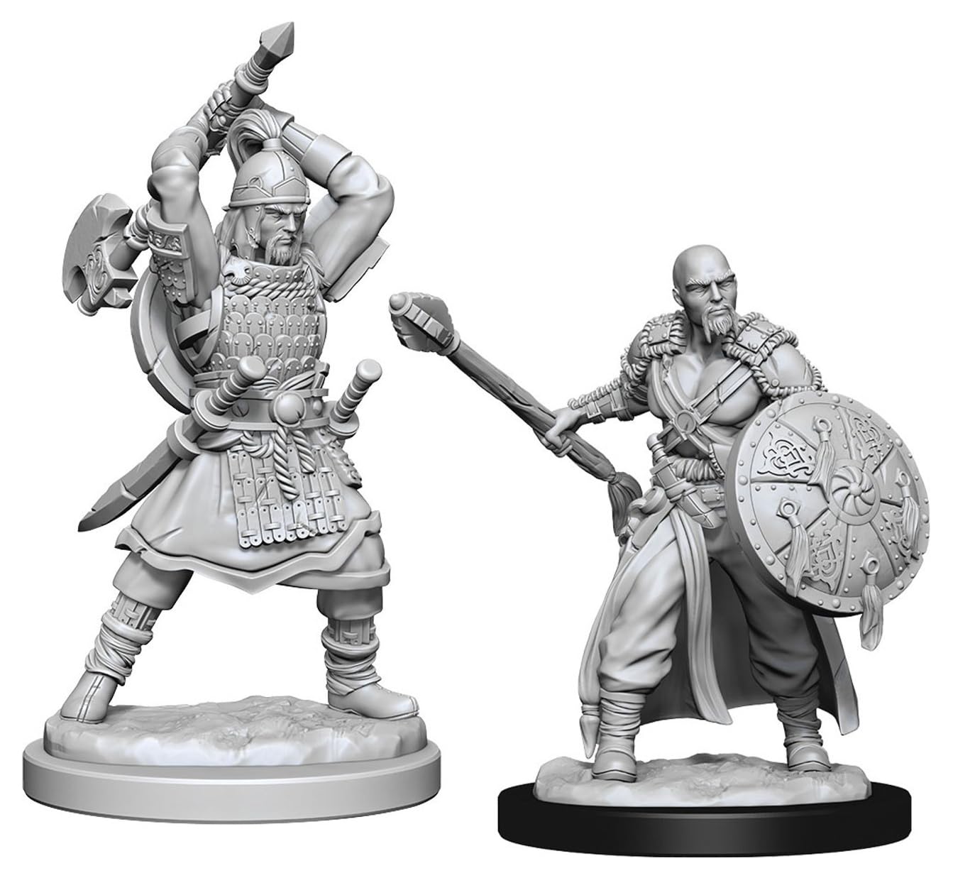 Human Male Barbarian - D&D Nolzurs Marvelous Unpainted Miniatures