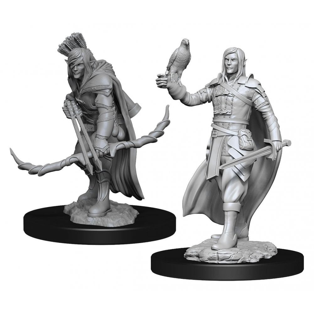 Elf Male Ranger - D&D Nolzurs Marvelous Unpainted Miniatures