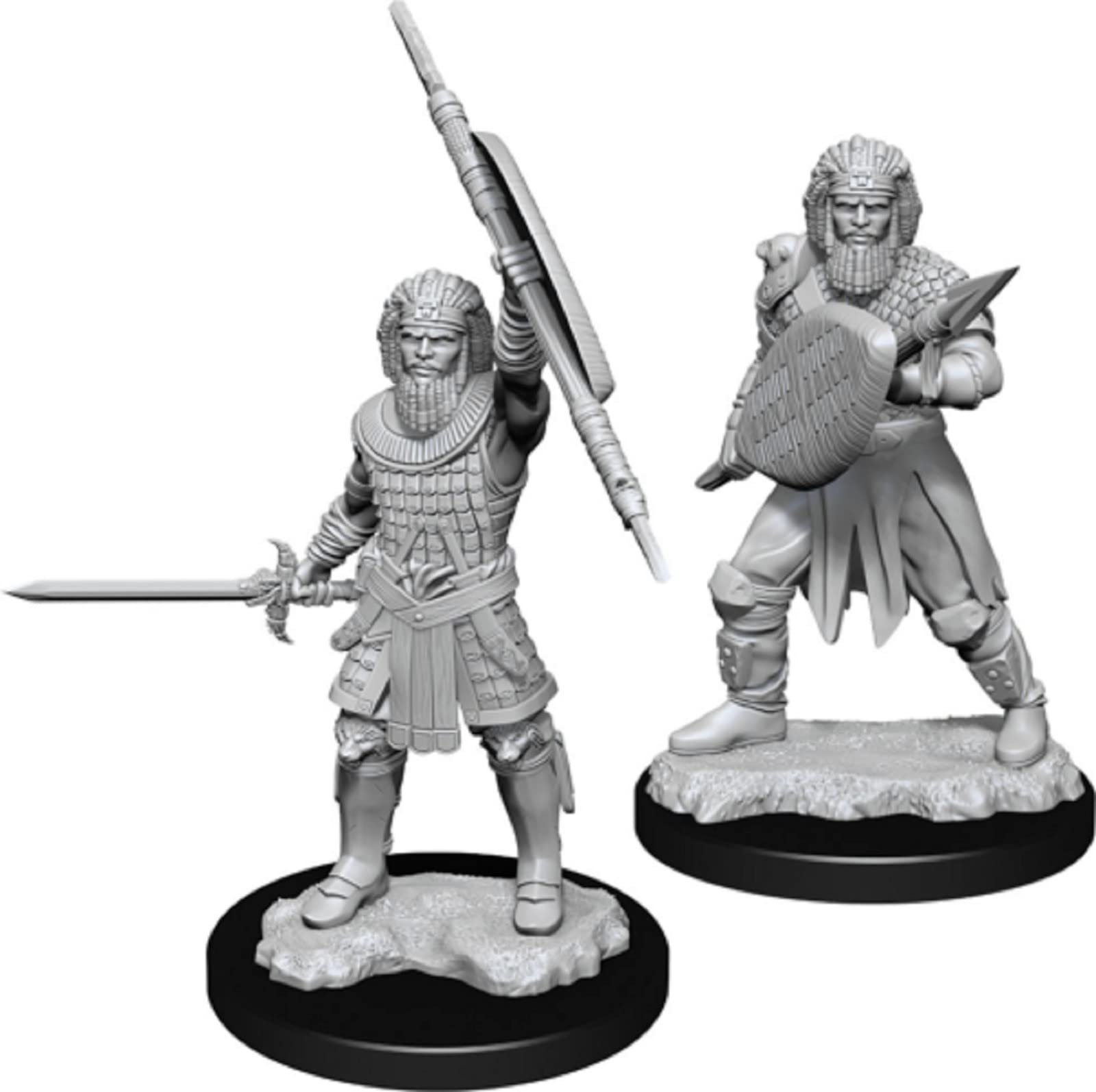 Human Male Fighter - D&D Nolzurs Marvelous Unpainted Miniatures