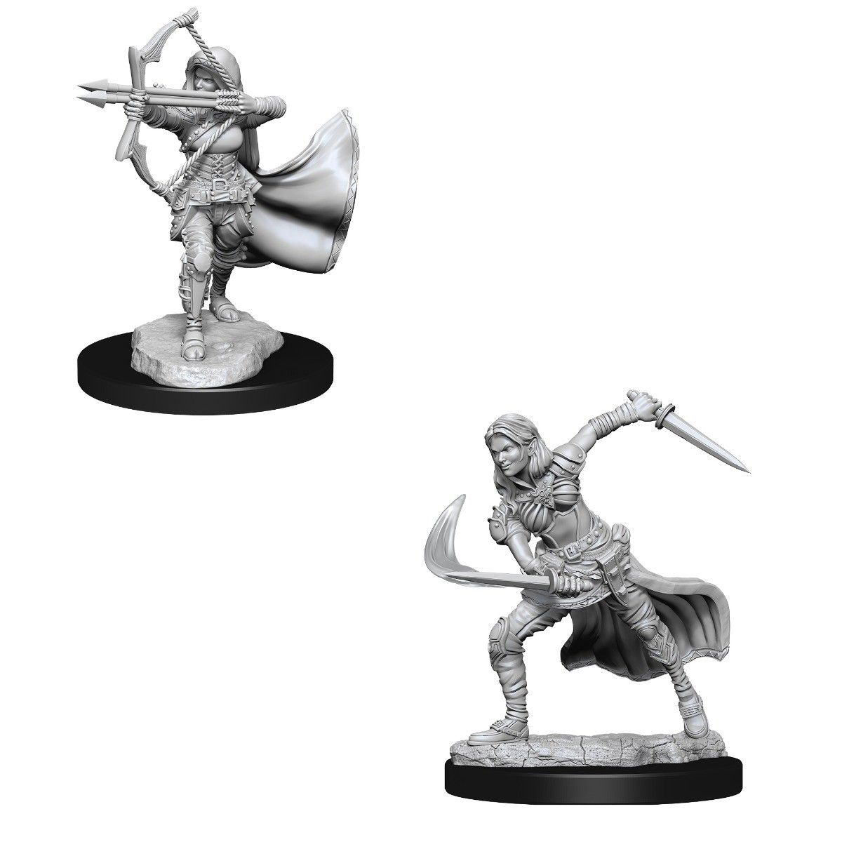 Genasi Air Female - D&D Nolzurs Marvelous Unpainted Miniatures