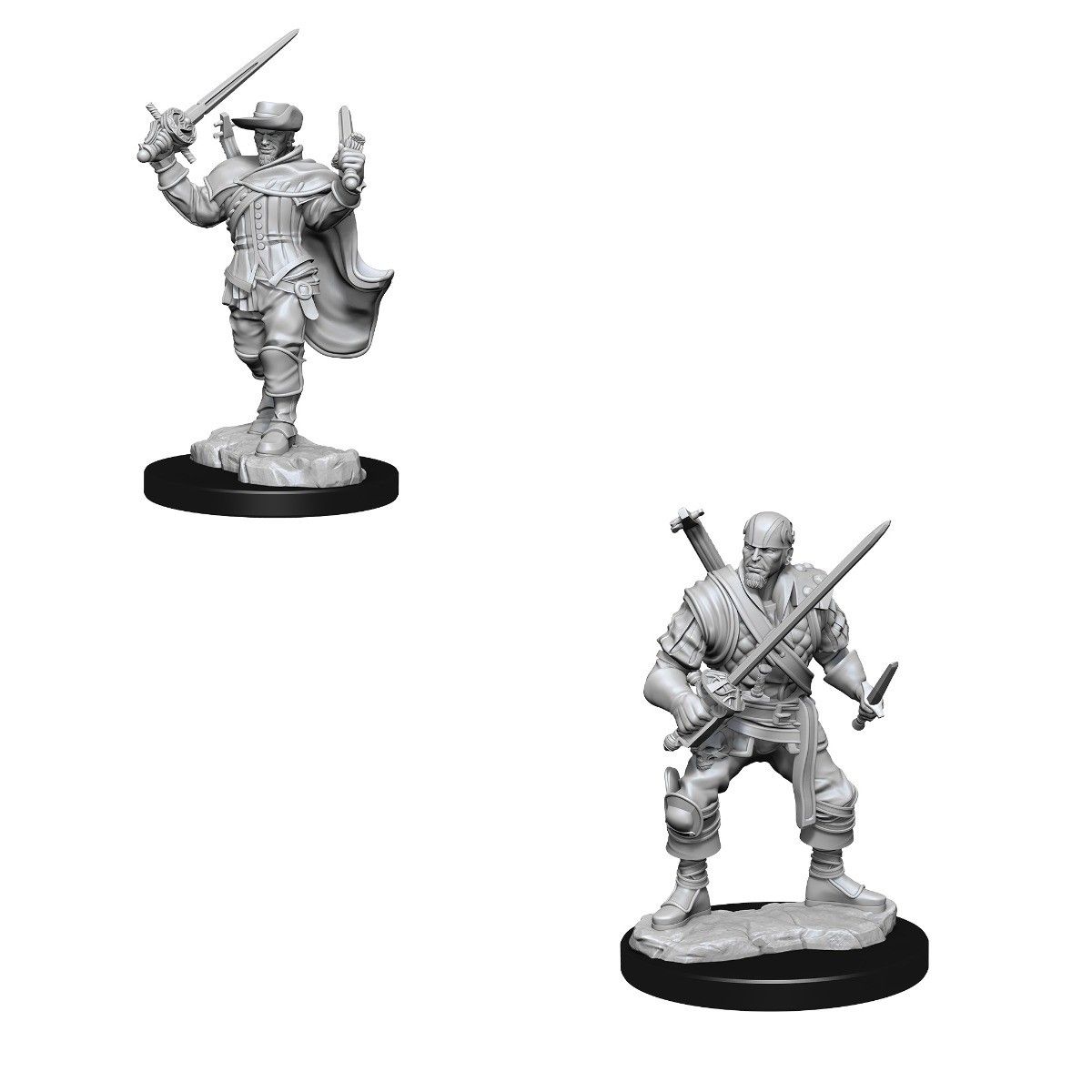 Human Male Bard - D&D Nolzurs Marvelous Unpainted Miniatures